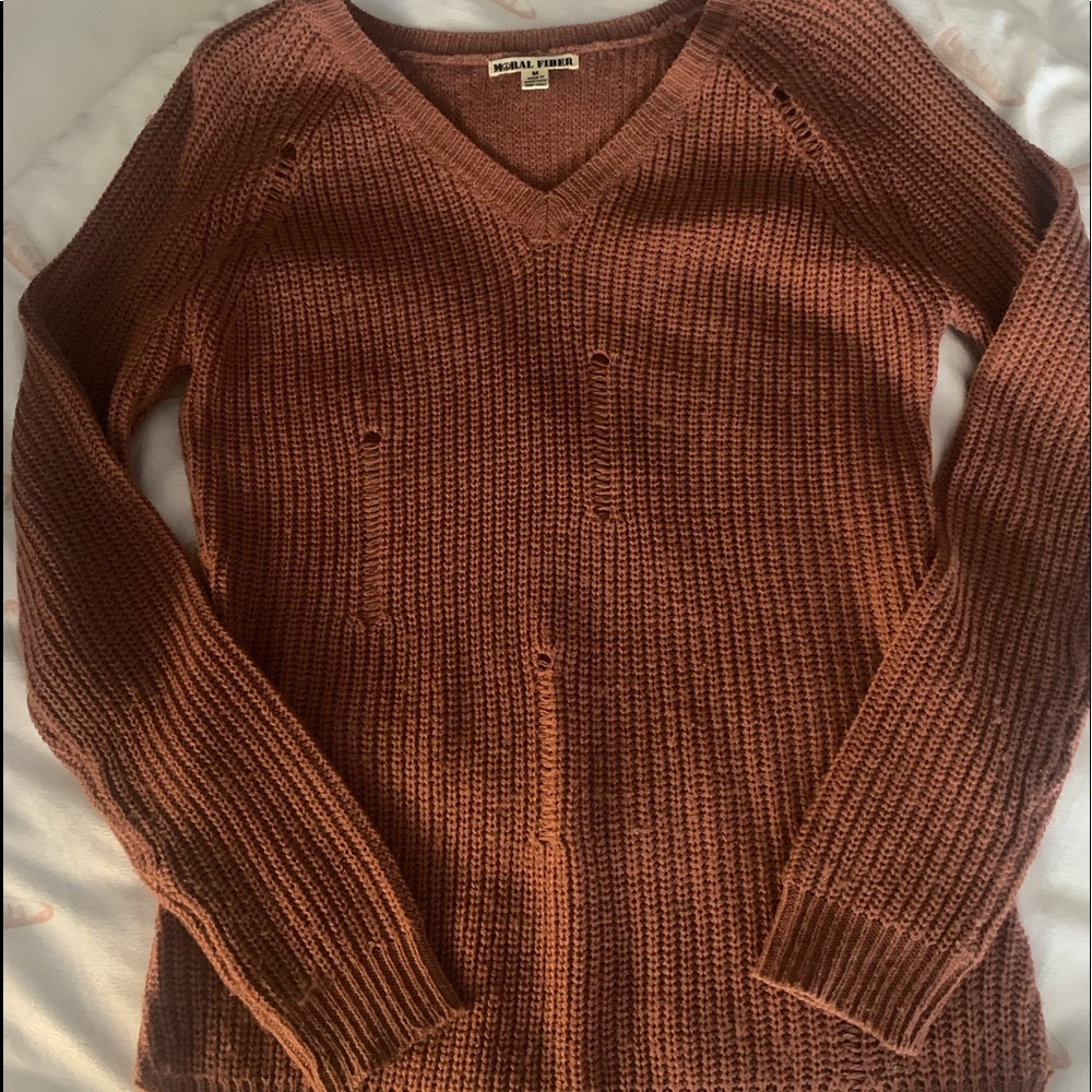 Distressed Sweater - Picture 2 of 2